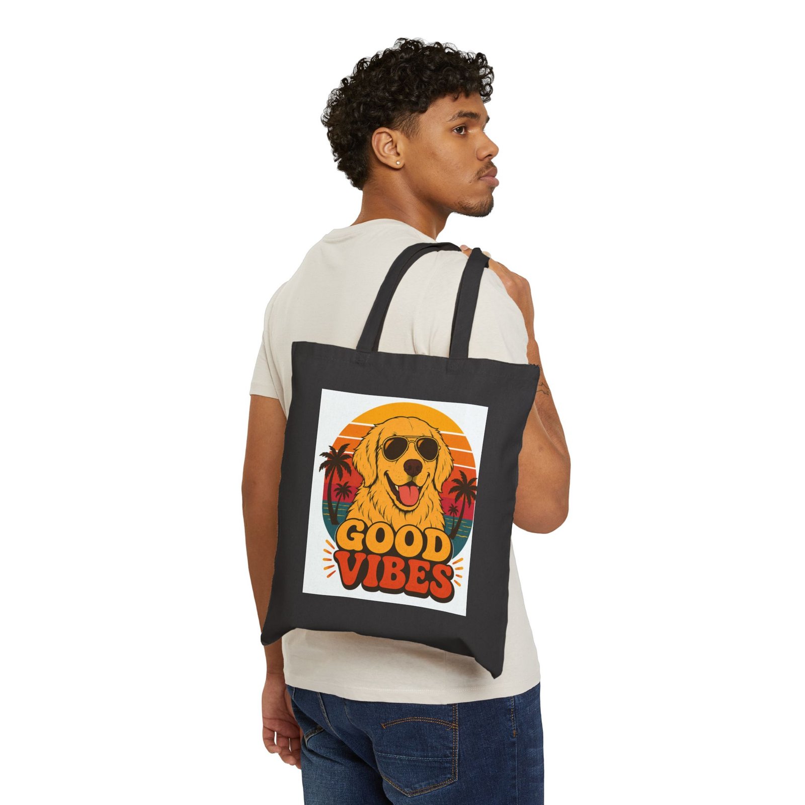 Cotton Canvas Tote Bag - Image 7