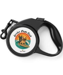 Retractable Leash — Surfer Pups Club Graphic