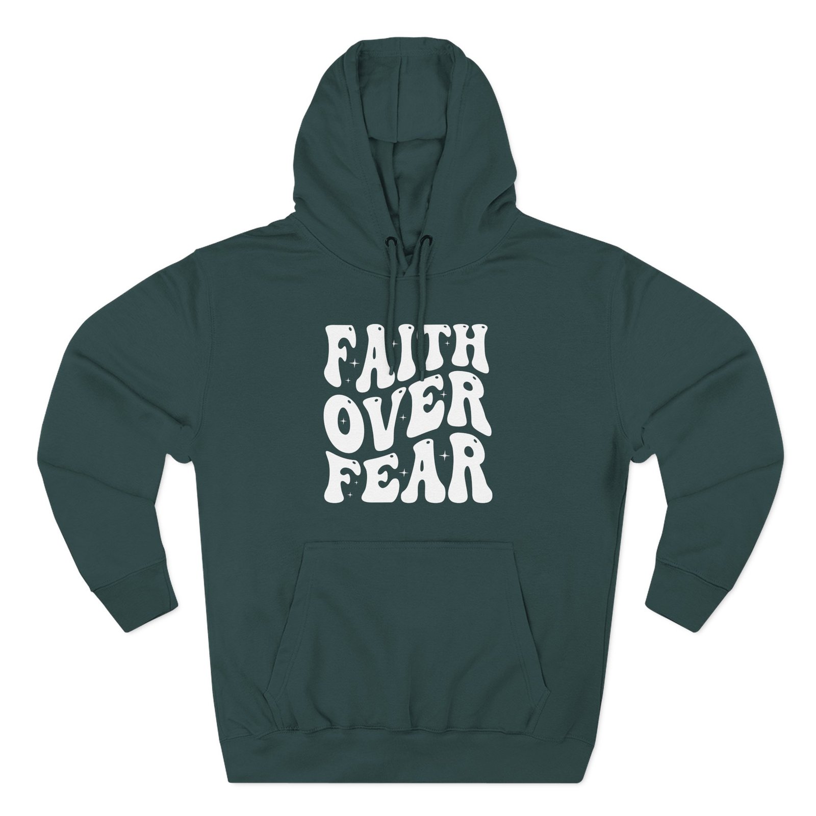 Faith Over Fear Hoodie β Inspirational Christian Graphic Pullover - Image 10