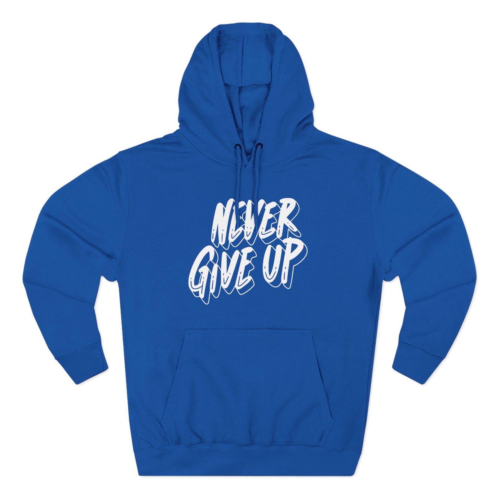 Never Give Up Hoodie β Motivational Pullover Sweatshirt for Gym & Everyday Wear - Image 8