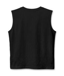 Alternative view of Never Give Up Muscle Tank — Motivational Gym Tank Top