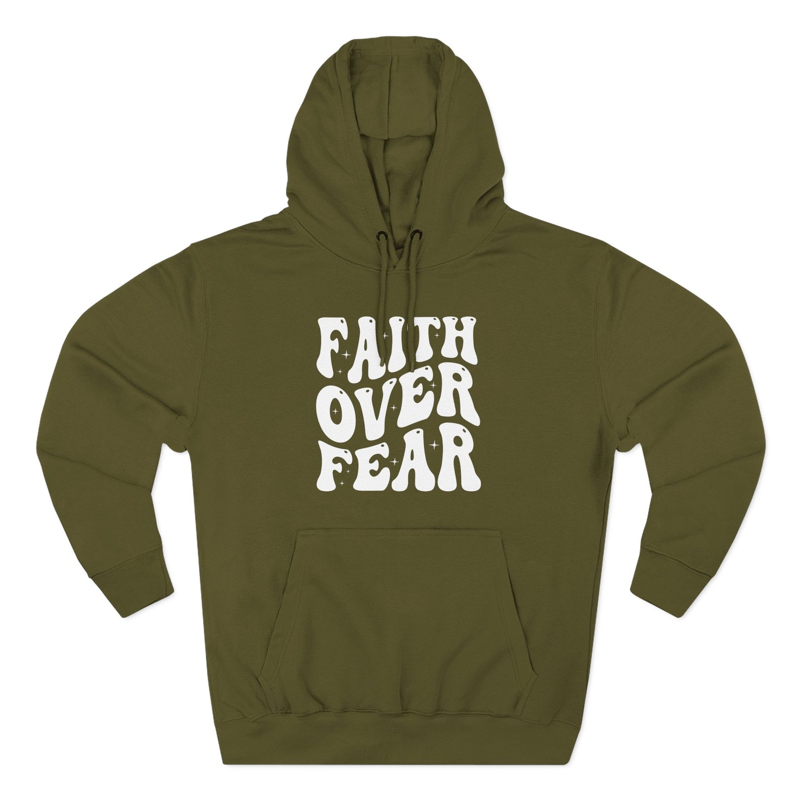 Faith Over Fear Hoodie β Inspirational Christian Graphic Pullover - Image 9