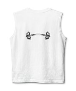 Alternative view of Muscle Tank — 'NEX' Sunrise Fitness Graphic Tank Top