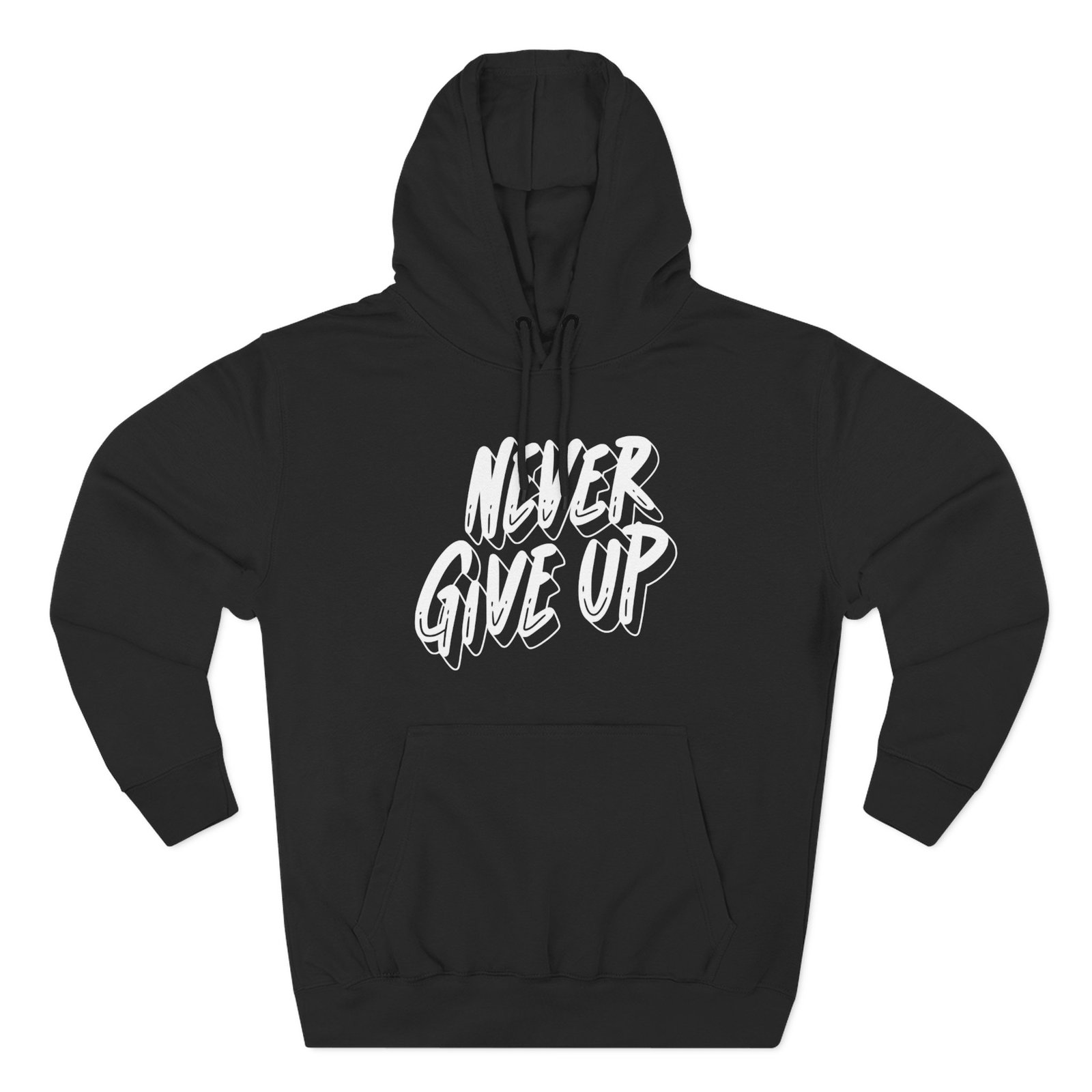 Never Give Up Hoodie β Motivational Pullover Sweatshirt for Gym & Everyday Wear - Image 6