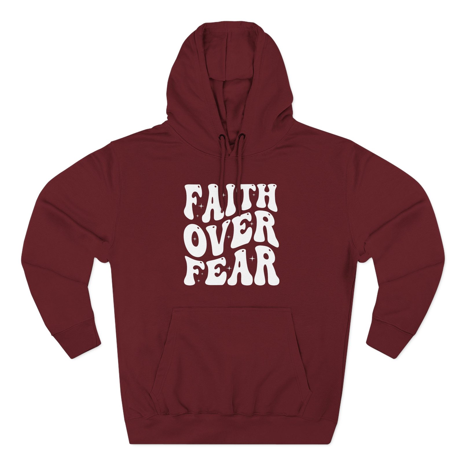 Faith Over Fear Hoodie β Inspirational Christian Graphic Pullover - Image 14