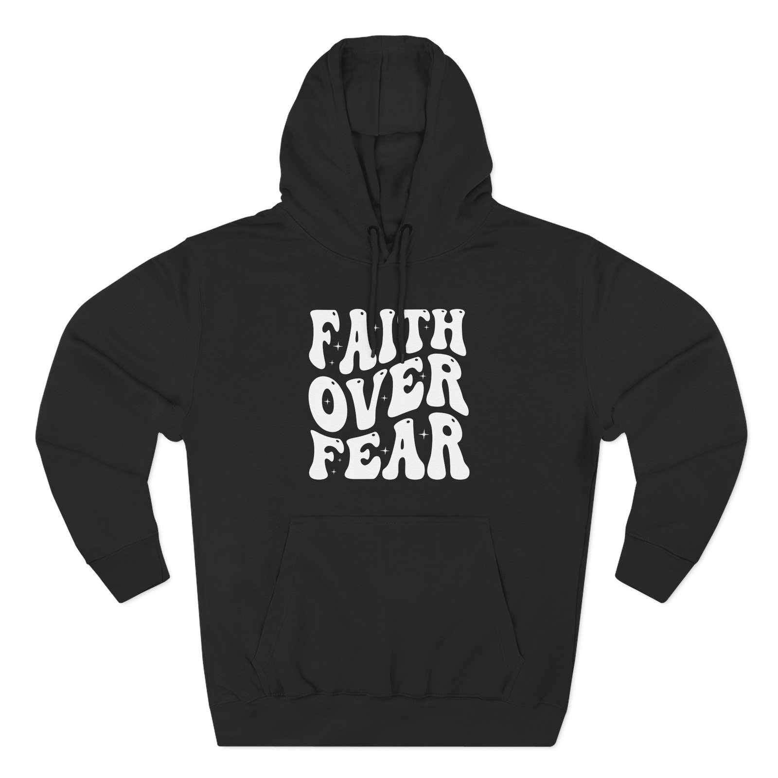 Faith Over Fear Hoodie β Inspirational Christian Graphic Pullover - Image 8